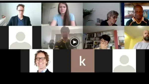 a screenshot from the 3rd day Zoom call of the PBP consultation